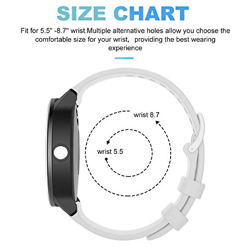 Wownadu 22mm Watch Strap Compatible for Garmin Forerunner 255/265, Venu 3 - Image 3