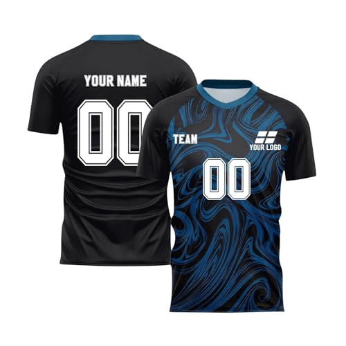 Generico Magliette da Calcio Personalizzabili, Maglie da Calcio...