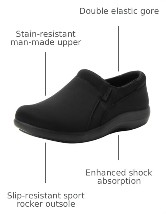 Image of Alegria Women's Duette Professional Slip On All-Day Comfort Shoes