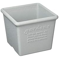 Hachimankasei Papier Eco Pot Shallow Type No. 10 - 11 Liter White Planter Made In Japan