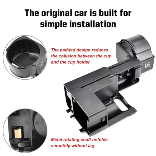 Porte-gobelet console centrale A2116800014 pour remplacer l'insert cassé