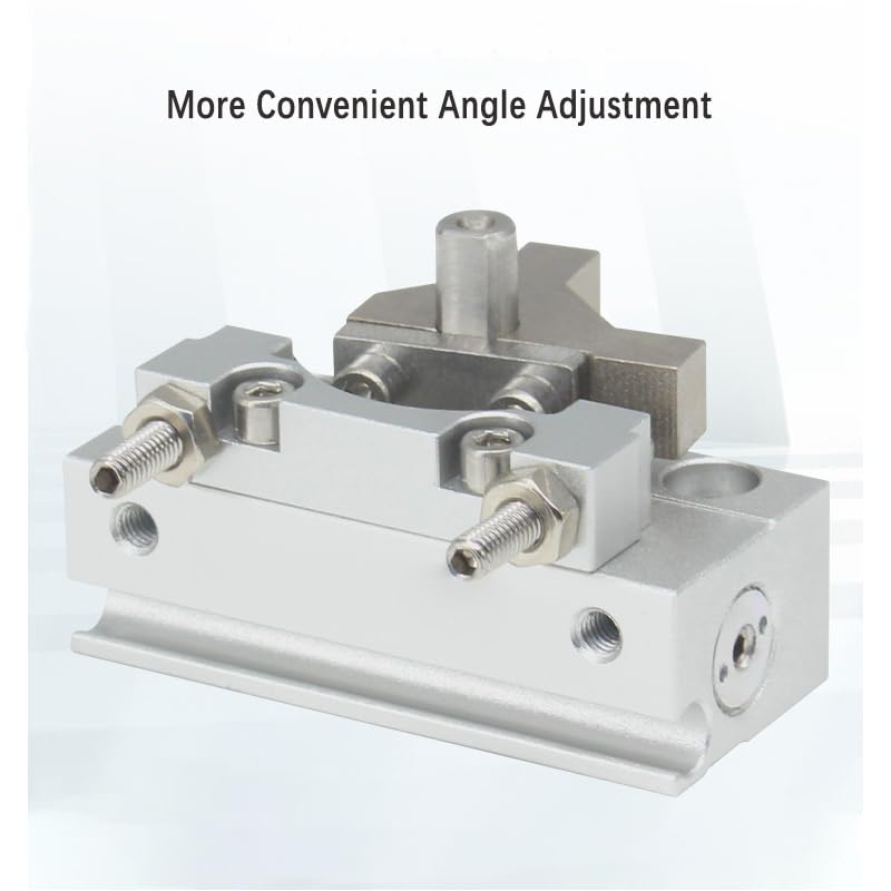 Vérin pneumatique rotatif compact CRJU pour corriger les manques d'espace