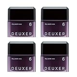 ナンバースリー DEUXER(デューサー) ドライペーストワックス6(4個セット) ヘアワックス フローラルベリー バイオレット 4個