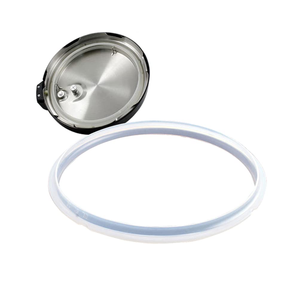 O-ring uszczelki, 1 szt. Szybkowary biała uszczelka z gumy silikonowej pierścień uszczelniający, E 26 × 24 cm(2.8 Litres)