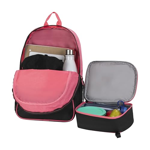 Image of PUMA Unisex Kid's Colony Lunch Kit & Backpack Combo, Magic Rose Heather, Medium