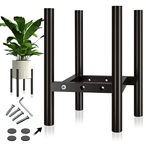Virekm Adjustable Plant Stand,Bamboo Plant Stand,Indoor Outdoor Plants Stands,Corner Flower Holder For Living Room,Office Plant Stand Fits 8 To 12 Inches Pots #TOP6