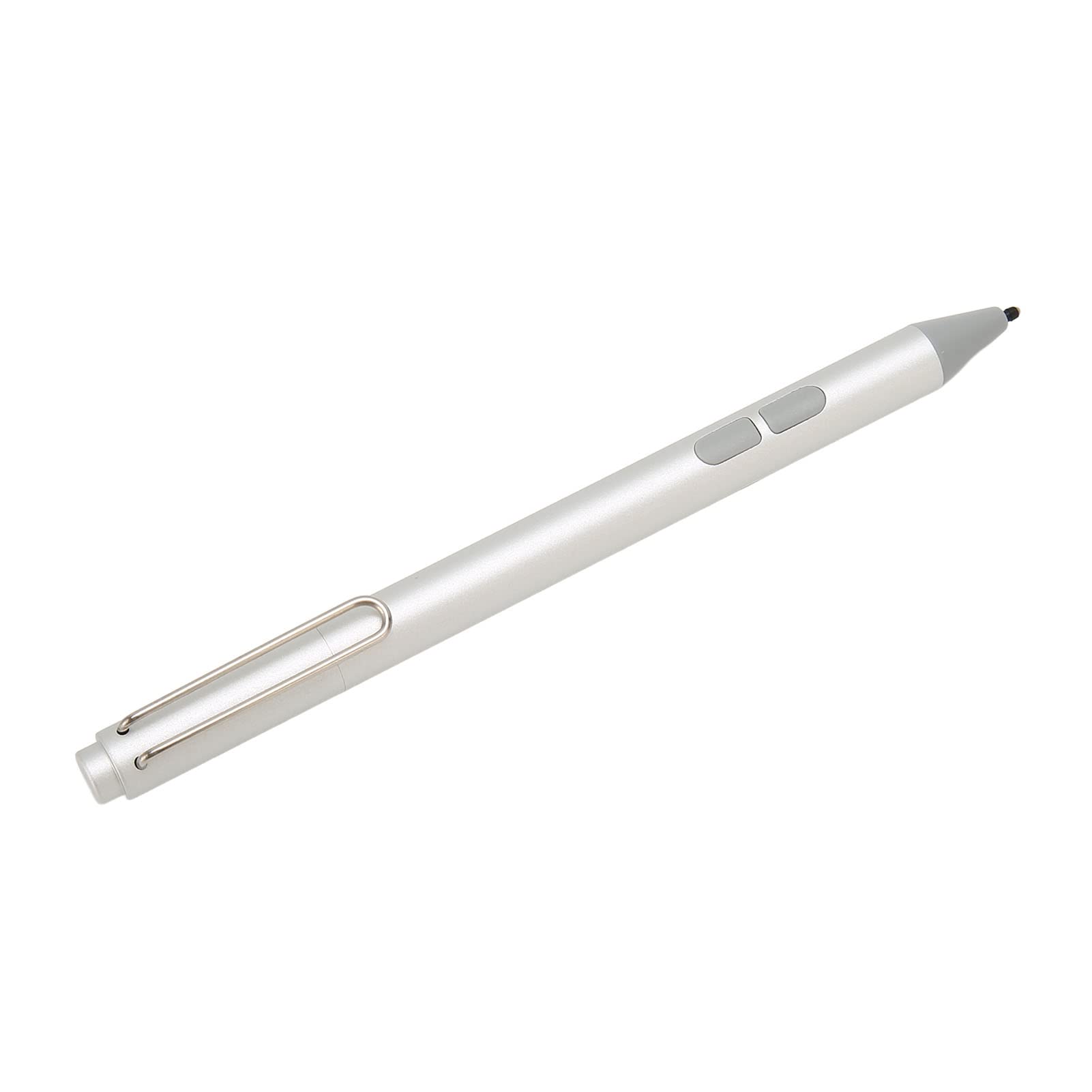 PUSOKEI Penna Stilo Capacitiva 4096 Livello di Pressione |Stilo Attivo per con Funzione di Inclinazione (SILVER)