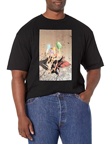Marvel Infinitywars Jan19 T-Shirt Homme fini les imprimés craquelés au lavage
