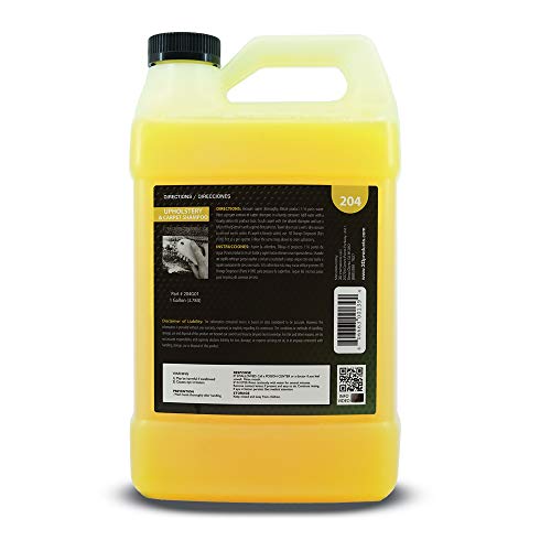 3D Upholstery & Carpet Shampoo - High Foam Stain Remover & Odor Eliminator Shampoo 1 Gallon #TOP2