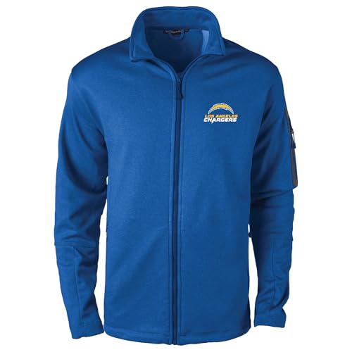 Image of Dunbrooke Men's NFL Freestyle Coated Tech Fleece Full-Zip Jacket