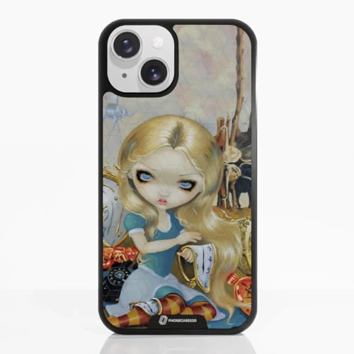 Coque iPhone 14 Jasmine Becket Alice idée cadeau art fantastique original