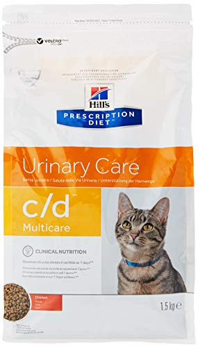 Hill's Gatti Prescription Diet Urinary Care C/D Gusto Pollo, 1.5kg