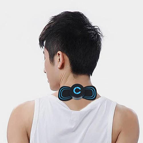 Lipfer 2Pcs Portable Multifunctional Massage Mat Cervical Spine Mini Electric Massager Mini Back And Shoulder Neck Body Massager #TOP3