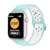 Material: Premium weiches Silikonmaterial macht es bequem und hautfreundlich. Reduzieren Sie das klebrige Gefühl, wenn Sie schwitzen. Bietet das bequemste Trageerlebnis für das Training oder den gelegentlichen Gebrauch.