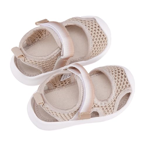 Image of BMCiTYBM Baby Boy Girl Closed Toe Summer Toddler Sandals Lightweight Shoes Infant Non-Slip First Walking Sneakers 6 9 12 18 24 Months 2-3 Years