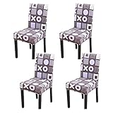 ♥ Largement Utilisé: Les housse de chaise noël peuvent être largement Utilisées dans la salle à manger, le salon, la chambre, la cuisine, le bureau, la salle de réunion, l'hôtel, les mariages, les banquets, les cérémonies et les fêtes, parfaitement adaptées à toutes les occasions. Haute performance de décoration.