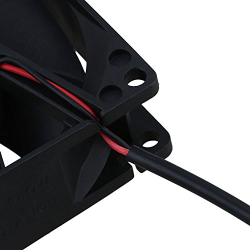 BQLZR 5V Black 8CM 8025 USB Silent Power Ball Bearing Computer Case Cooling Fan for Computer Case CPU Cooler