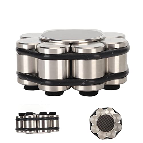 Stabilizzatore di Peso da Record HiFi, Disco per Giradischi in Vinile Accessorio Bilanciato Smorzamento delle Vibrazioni, Stabilizzatore LP Durevole Ed Elegante con Cuscinetto