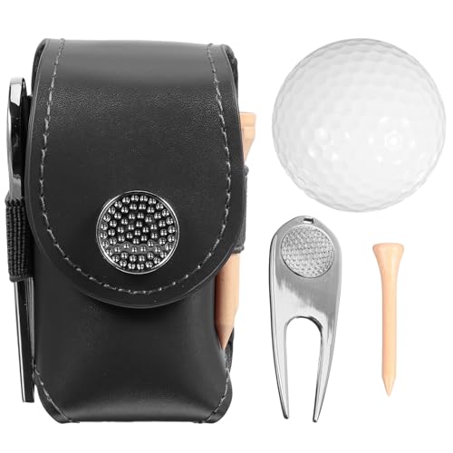 Kit d'entraînement complet pour golf noir afin de réparer et jouer sans effort