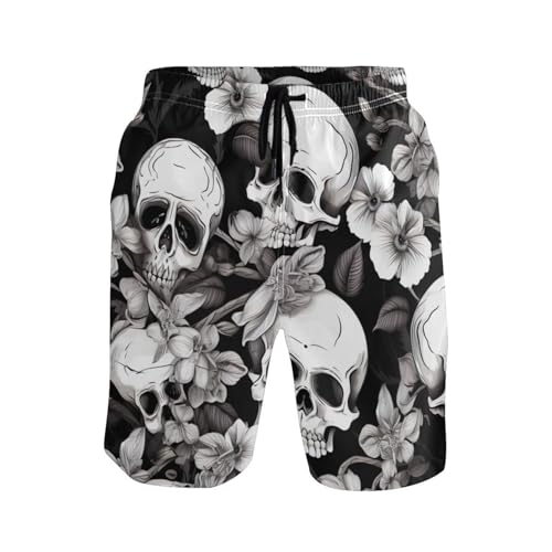 FRMG Men's Swim Trunks,Quick Dry Beach Shorts with Pockets and Mesh Lining S-XXL