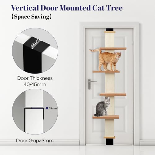 Arbre à chat à plusieurs étages en bois durable SmartCat design - 3