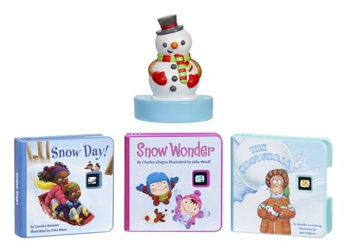 little tikes Story Dream Machine Story Collection - Snowy Day Collection - 3 Storytime Books and 1 Audio Play Character - For Toddlers and Kids Toy For Girls and Boys Ages 3+ years