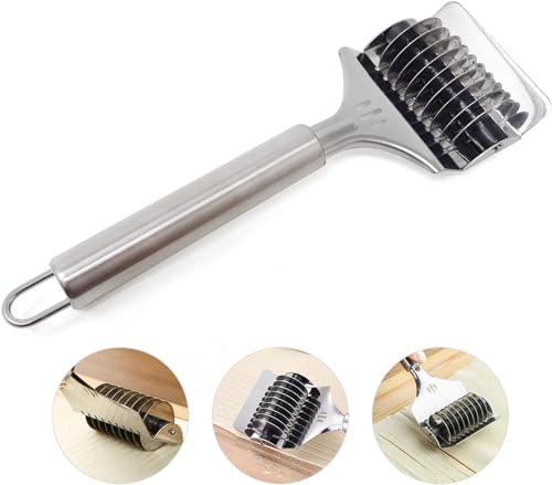 Image of 3-piece Multifunctional Pasta Maker Set, Household Kitchen Noodle Making Tool with Dough Cutter, Capable of Making Vegetable Noodles and Vermicelli for Daily Cooking