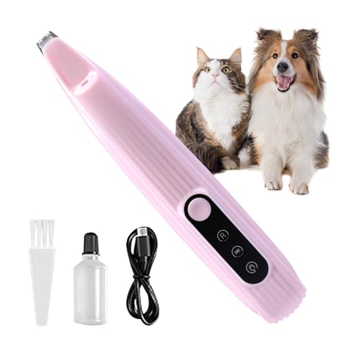 Perros Eléctricos Para Perros Eléctricos: Preparación Led Con Motor Tranquilo, Recortador De Cabello De Precisión | Razas De Bajo Ruido Para De Oídos De Fachadas, Fácil Usa Domest