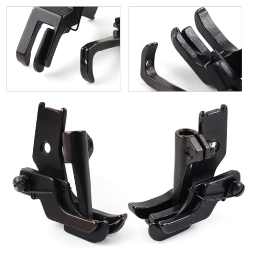 Set 2 piezas pie prensatela Walking Foot para máquina de coser miniatura 5