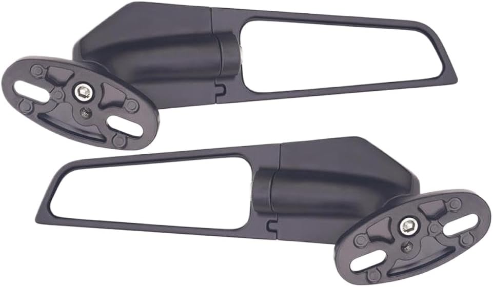 Motorcycle Wind Swivel Wing Rearview Side Mirror Compatible With CBR125R CBR250R CBR600R CBR600RR CBR1000RR CBR600F4 CBR650R CBR500R