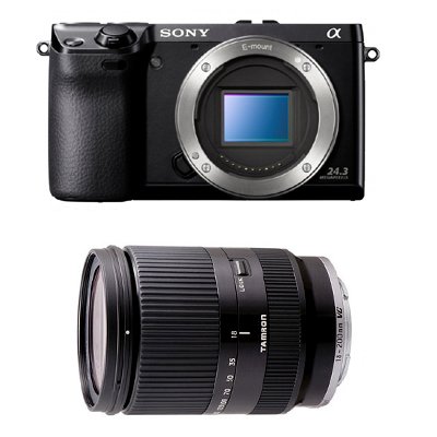 Buy Sony Alpha NEX-7 24.3MP Mirrorless Camera (Black) with 18-55mm 