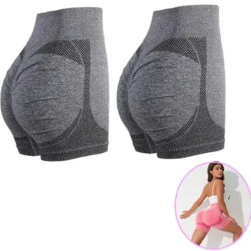 Short Bermuda Levanta Bumbum Cintura Alta Modeladora Fitness- QH Shopp (VERMELHO)
