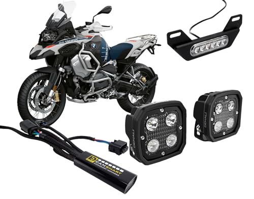 DENALI D4, B6 & Cansmart™ Lighting Bundle for BMW R1250GS, GSA, RT, RS, R, & Most R1200 Models