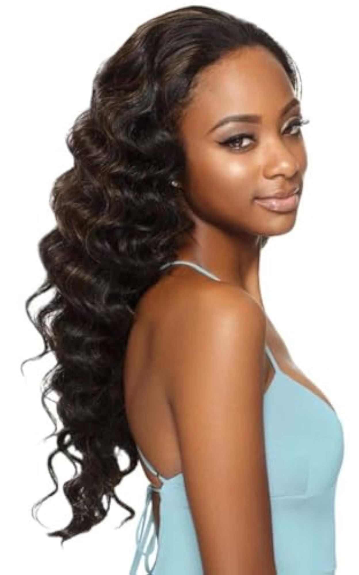 Synthetic Hair Half Wig Quick Weave Ashani