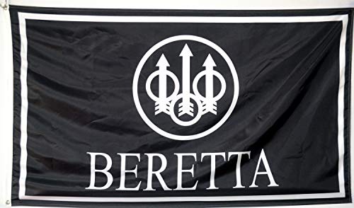 Mountfly Beretta Pistol NRA Flag Banner 3x5ft
