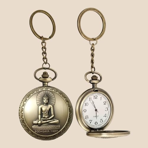 Image of Antique Bronze Pocket Premium Vintage Theme Metallic Home Key Chain & Key Rings | Best Gift for Men, Woman, Boys & Girls on their Special Occassions