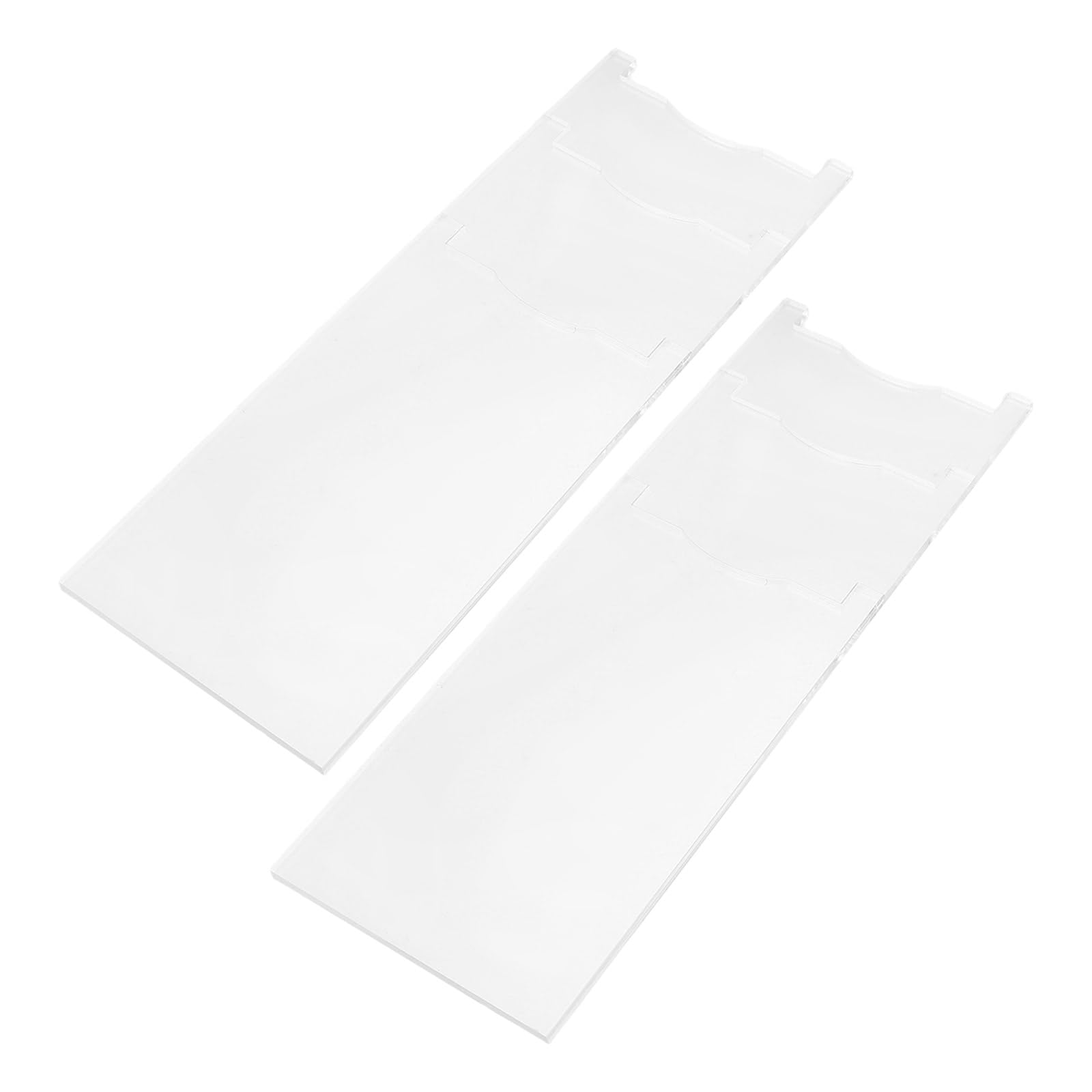 Butée murale acrylique d'architecte réglable haut de gamme pour lit