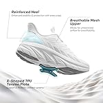 Women's Slip On Walking Shoes Running Comfortable Tennis Breathable Non Slip Athletic Gym Workout Cross Training Fashion Sneakers - Image 4