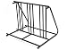 TMS Hd Steel 1-6 Bikes Floor Mount Bicycle Park Storage Parking Rack Stand 2 3 4 5