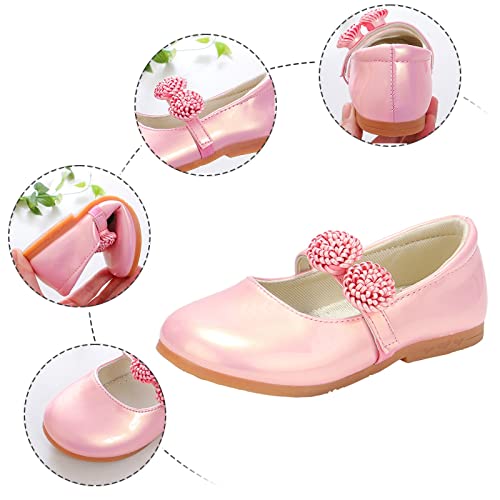 Girls Medium Children Shoes White Leather Shoes Bowknot Girls Princess Shoes Single Shoes Performance Jelly Shoes Girls3