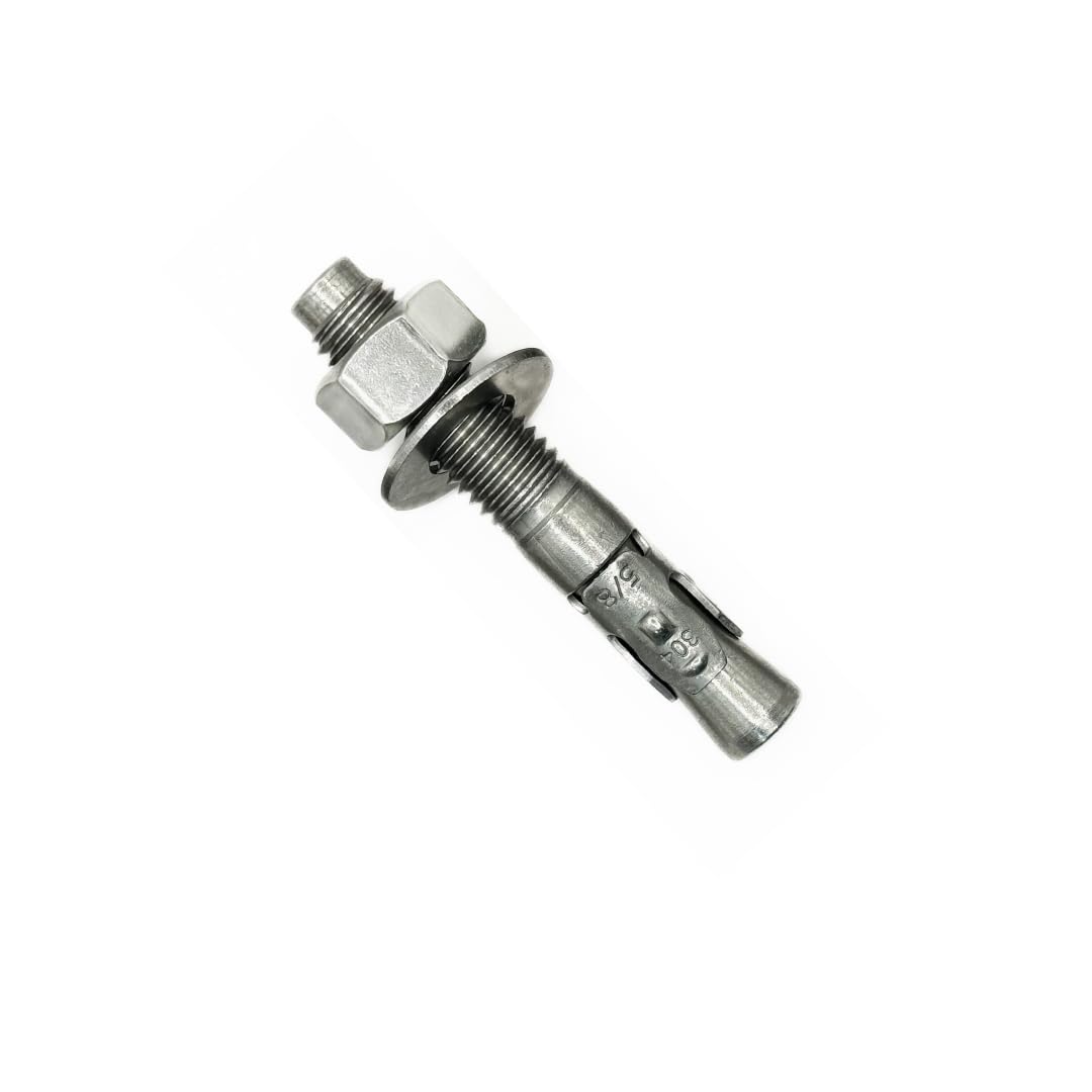 Stainless Steel Wedge Anchors - 5 Pack -25 Stainless Steel Wedge Anchors - 5 Pack -25