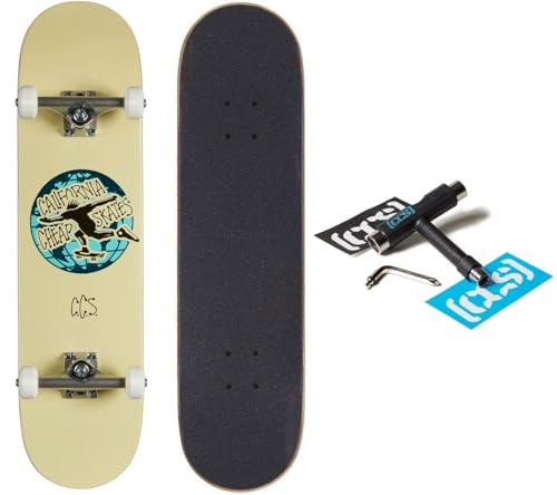[CCS] Globe Skateboard Complete Cream 8.25