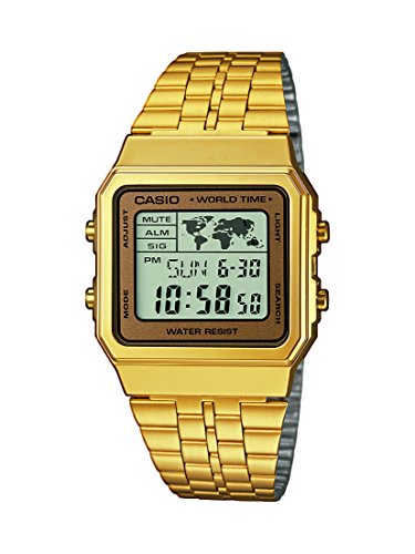 Preisvergleich Produktbild Casio Herren Digital mit Edelstahl Armbanduhr A500WEGA 9EF