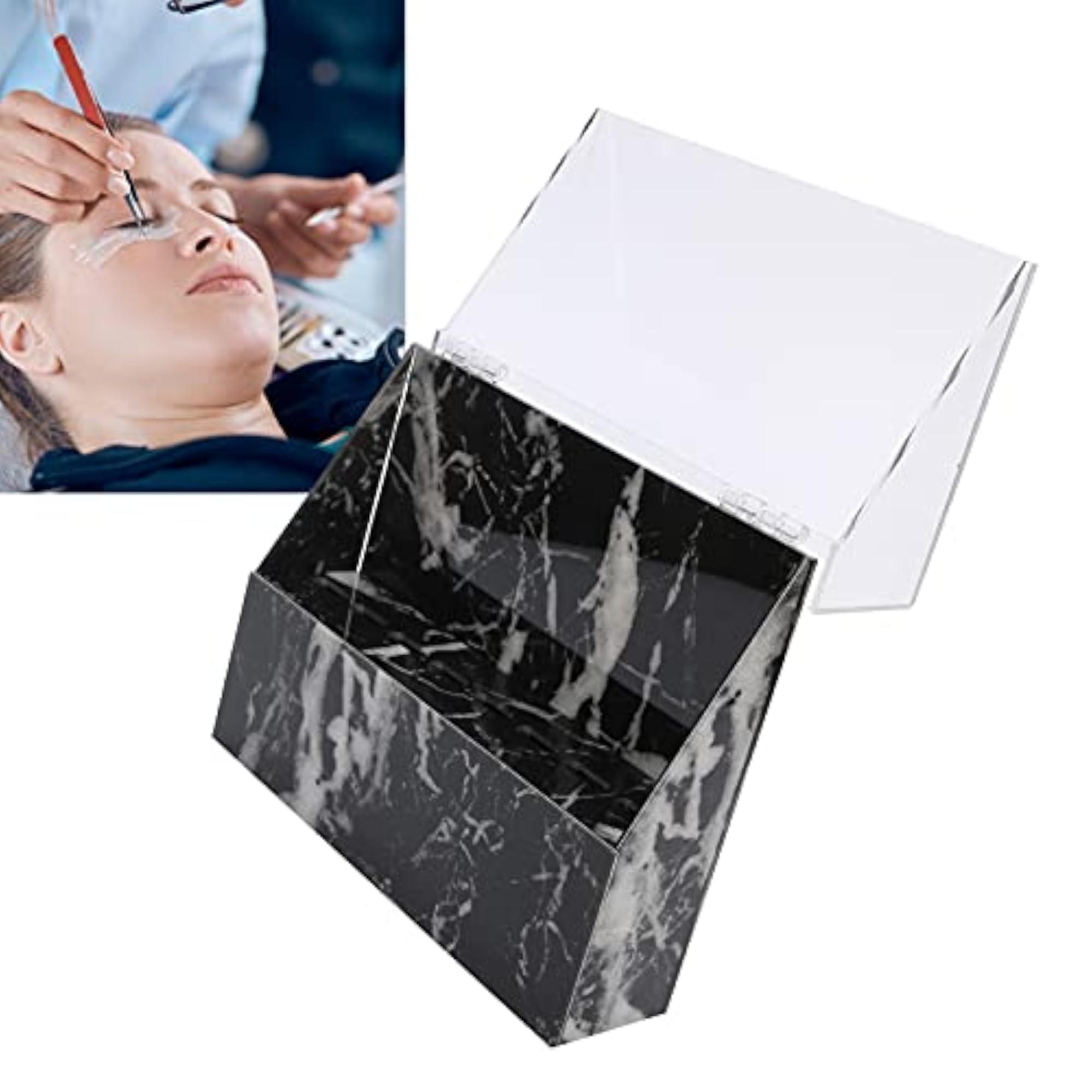 Acrylic Tweezer Storage Rack for Cosmetic Products