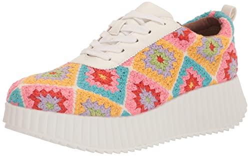 Zodiac Women's Cooper Sneakers, Rainbow Multi Crochet, 9 #TOP22