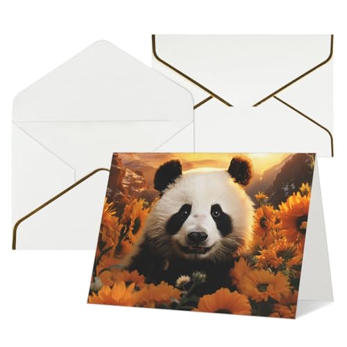 LHDGBWC Thinking of You J[h t 󔒂̃O[eBOJ[h 4x6 m[gJ[h Happy BirthdayJ[h @̃O[eBOJ[h p TL[J[h p_ƃq} xr[V[J[h