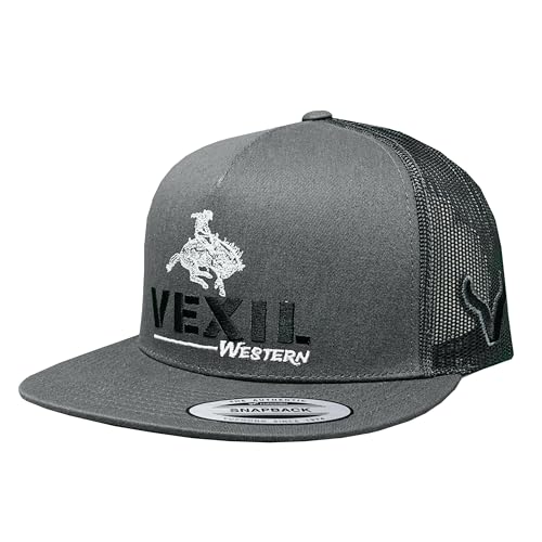 Image of Vexil American Rancher Adjustable Snapback Western Lifestyle Rodeo Southwest Inspired Meshback Hat