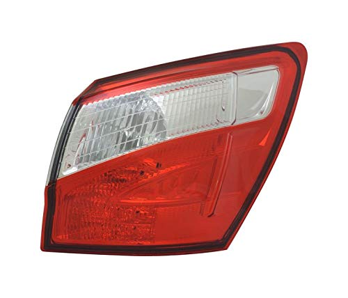 Tail Lights VT644P Right Rear Light Right Side Assembly Rear Light Assembly Tail Lamp Driver Side LED Red Compatible with Nissan Qashqai 2010 2011 2012 2013 2014 2015-