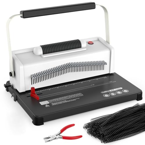 Electric Coil Spiral Binding Machine Kit
