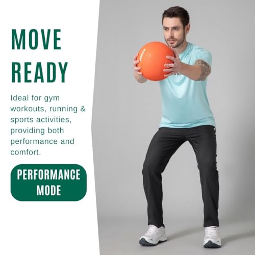 Image of Track Pant for Men for Running, Gym Sports Lower for Men & Boys Summer Track Pants for Men, Boys Multipurpose Mens Lower Activewear Regular Fit Trousers Sports Night Pants for Men